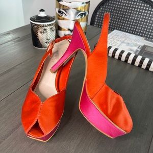 Colorful Platform Heels